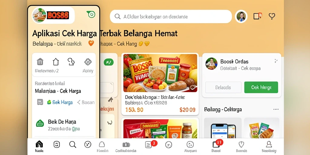 Antarmuka BOS88 yang jelas dan mudah digunakan untuk cek harga.