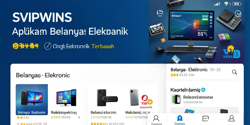Antarmuka aplikasi SVIPWINS yang menarik dan mudah digunakan.