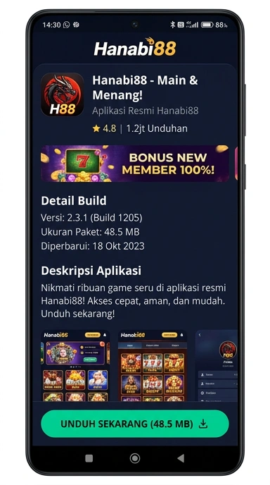 Panduan Unduh dan Instal APK hanabi88 untuk Android